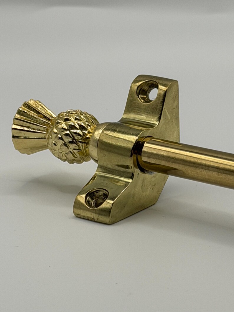Set of 13 | Tower Finial - Polished Brass | Stair Carpet Rods | Suitable for Upto 70cm – Stair Runner - Image 6