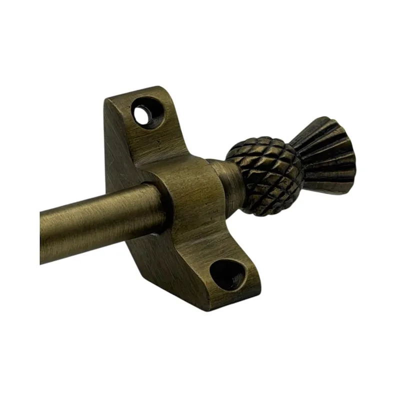 Set of 13 | Tower Finial - Antique Brass | Stair Carpet Rods | Suitable for Upto 70cm – Stair Runner - Image 3