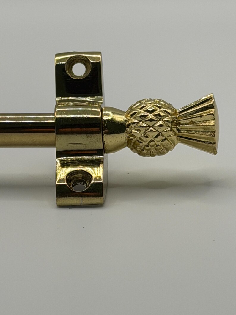 Set of 13 | Tower Finial - Polished Brass | Stair Carpet Rods | Suitable for Upto 70cm – Stair Runner - Image 5